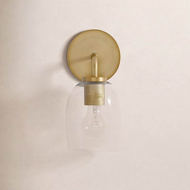 Avelin Dimmable Bath Sconce, Gold