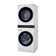 LG Single Unit Front Load WashTower with Center Control 4.5 cu. ft. Washer and 7.4 cu. ft. Gas Dryer