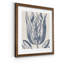 Indigo floral sur lin VI - reproduction encadrée de qualité supérieure - prêt à être accroché - impression encadrée sur papier-1607622978-1607623003-1607652894
