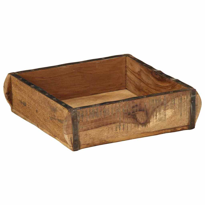 Lily Manor Solid Wood Storage Tub & Tote