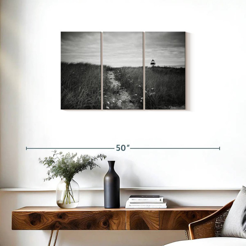 Rorry Nantucket Light, 20" H x 33" W