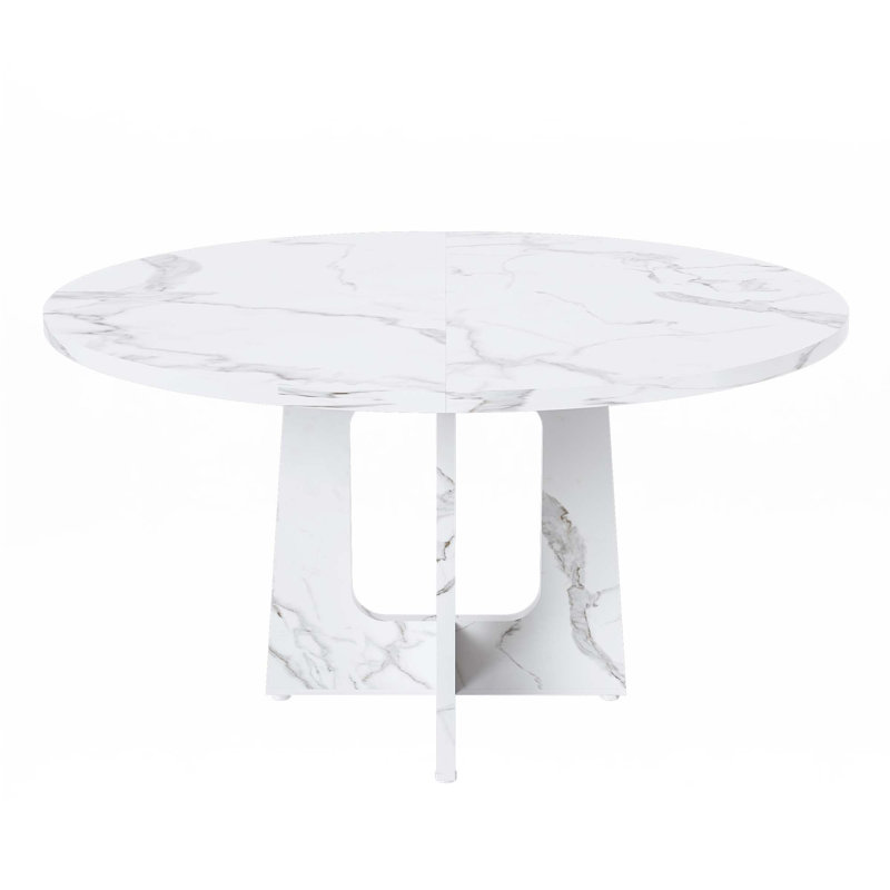 47.24" Round Dining Table For 4
