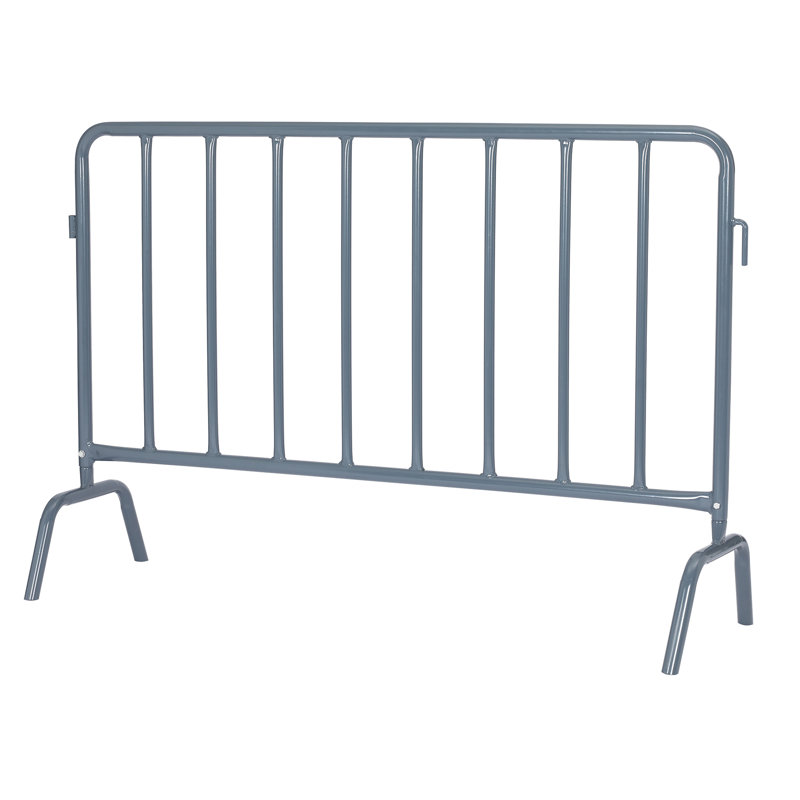 Barrière de sécurité emboîtable en acier de calibre 18 de 1,5 m (5 pi) pour le contrôle des foules