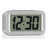 Self-Sensing Digital Alarm Clock - Silver