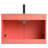Pellabay Modern Bathroom Vanity with Fluted Circular Doors 30" Wide-78918266