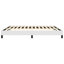 Structure de lit Strath vidaXL, base de lit tapissier en similicuir, sans matelas-1817044517-1817044536