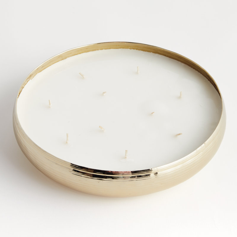 Plateau à bougie 10 mèches Santal Ombre