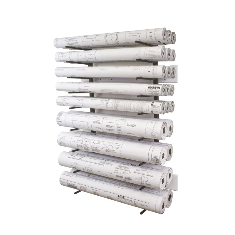 Metal Rolled Files Open