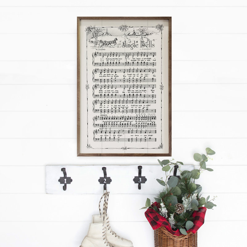 Jingle Bells Partition, H 36 po x l 24 po