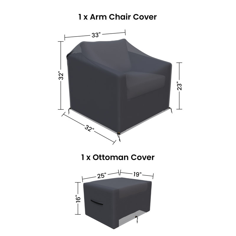 Tiaka Outdoor Group Seating Patio Furniture Set Covers