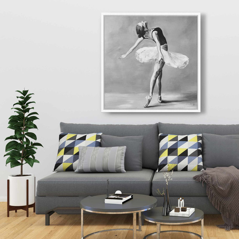 Danseuse de ballet classique - Décoration de chambre à coucher encadrée