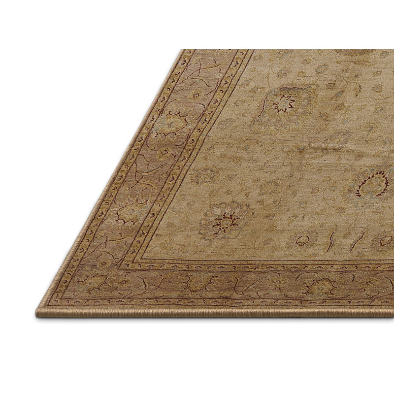 Tapis oriental beige Hilaire, Rectangle 7 pi x 9 pi