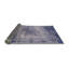 Tapis floral bleu-1141918169