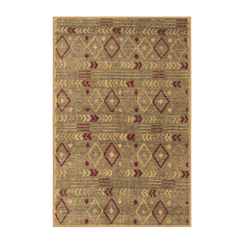 Moroccan Indoor Rug, Rectangle 3' x 5'