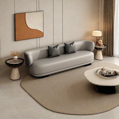 Marazion Leather Match Upholstered Bench