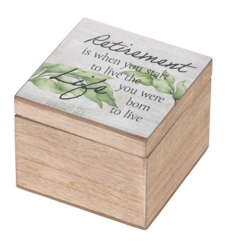 Jhailen Manufactured Wood Memory Box