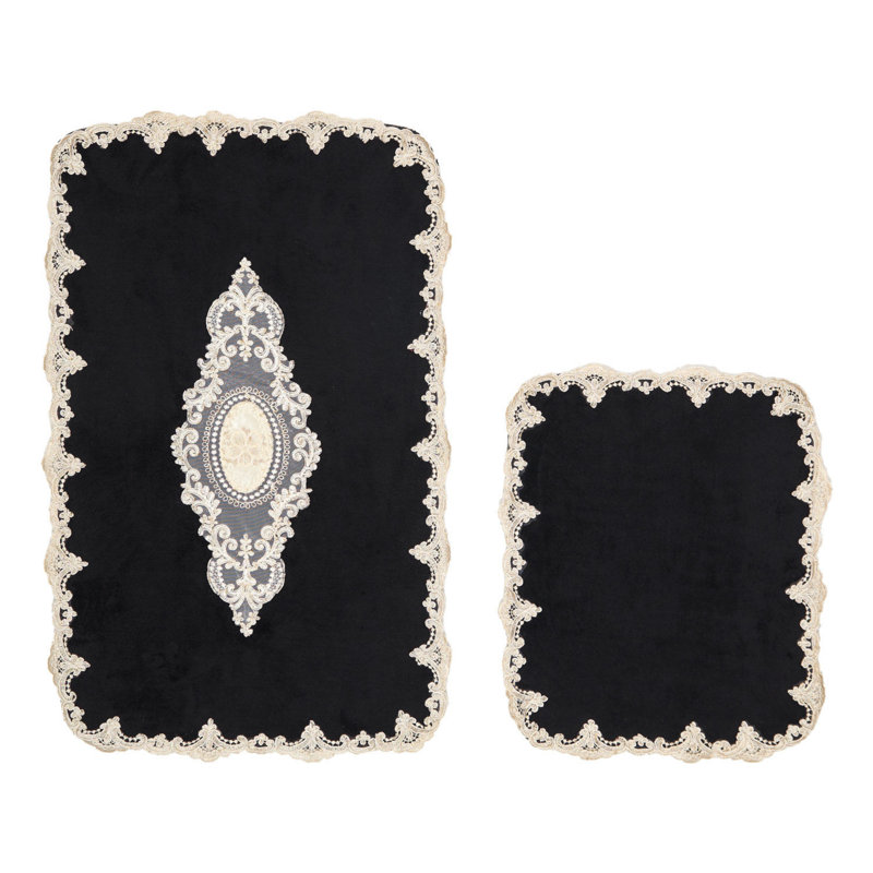 Ensemble de tapis de bain 2 pièces Hornbeck
