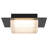 8 inch Square Black Integrated LED Flush Mount-1734183176-1734183179