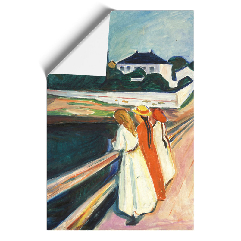 The Modern Eye by Edvard Munch - No Frame Painting, 30cm H x 21cm W x 0.1cm D