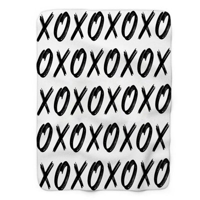 Heartfelt Doodles - 1 Piece Premium Sherpa Blanket 0051