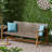 Large Seating Patio Lounge - Wood And 3 Seater Outdoor For Backyard Relaxation-1864952257