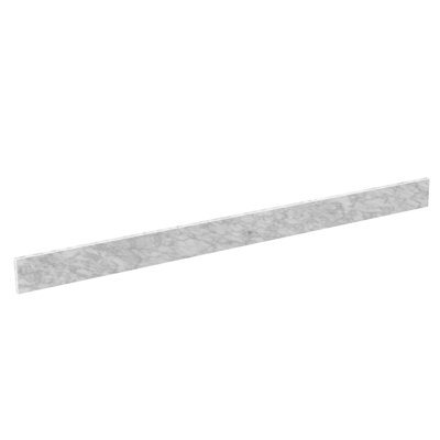 60 Inch Bathroom Vanity Top For Backsplash In Carrara Marble