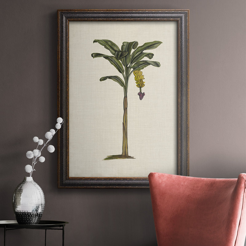 «AU CH British Palms III», reproduction d'art sur toile, H 20 po x l 16 po x P 2,5 po