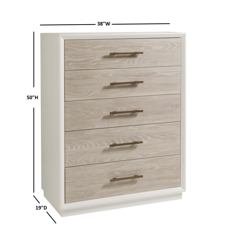 Boca Grande 38'' W 5 - Drawer Dresser