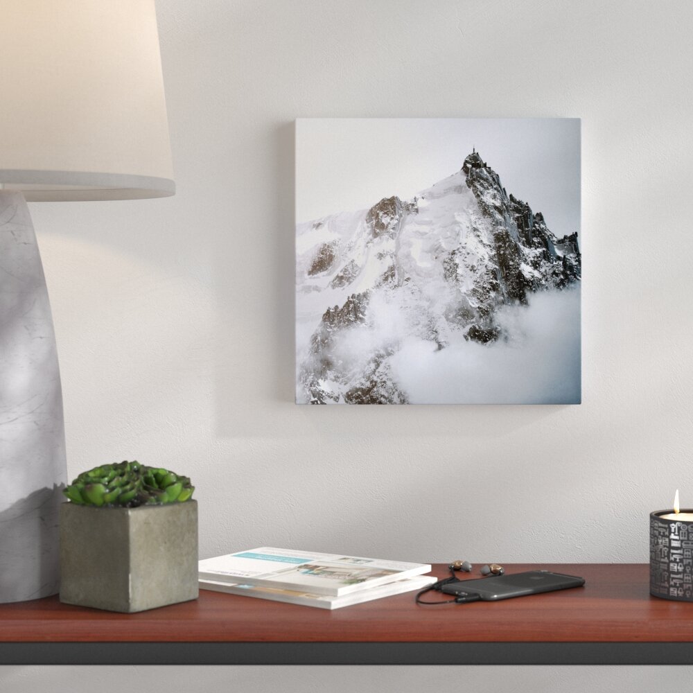 Glasbild Mountaintop I Derick, Fotodruck