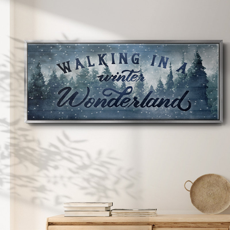 Winter Wonderland- Framed Canvas