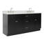 Ensemble de meuble-lavabo double 73 po Partham-67491843