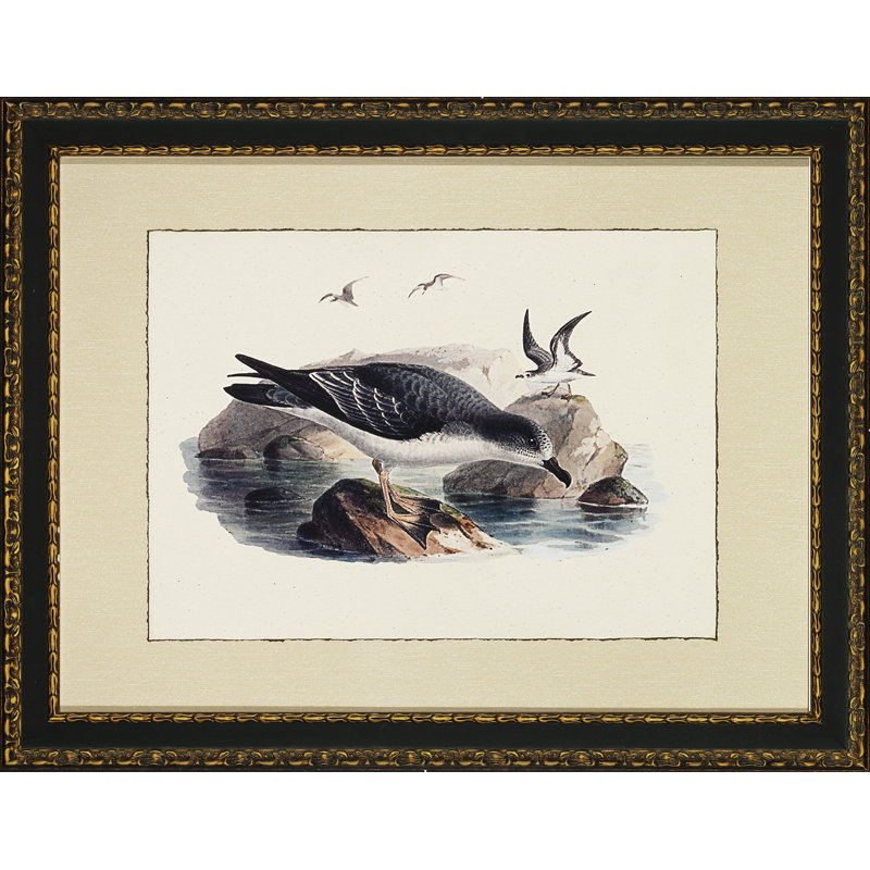 Sable et mer II - peinture encadrée
