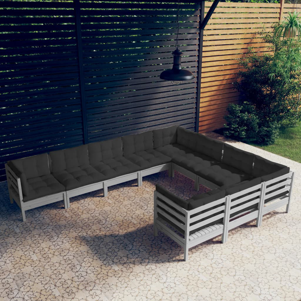 Gartensofa Janeily mit Kissen