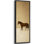 Impression d'art sur toile encadrée, "Brown Horse"