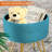 Morra Upholstered Velvet Footstool-1273612194