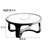Black Walnut Rock Panel Round Coffee Table-170200913