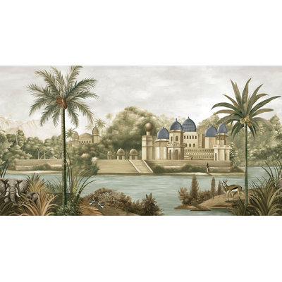 Papier peint Exotic Jungle Palace
