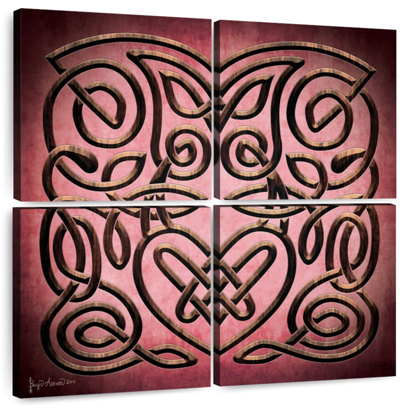 Kerner Celtic Love Knot, 32" H x 32" W