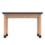 Diversified Woodcrafts L x W Rectangle Science Table with Sink Included