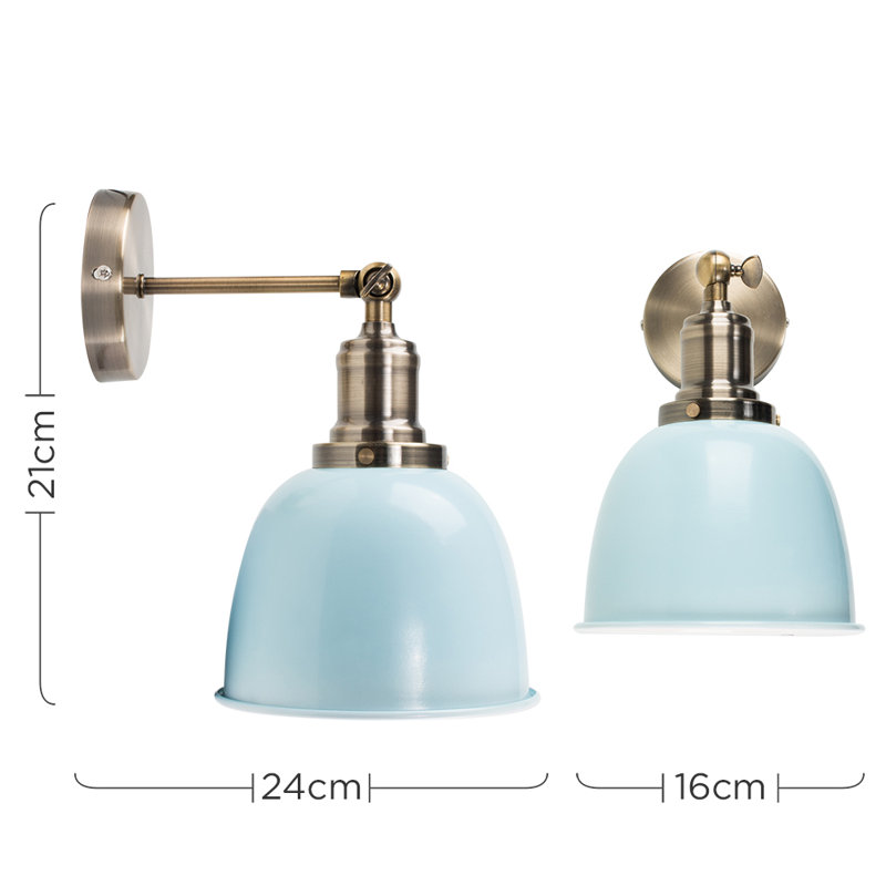 Axton Armed Sconce, Cream, No