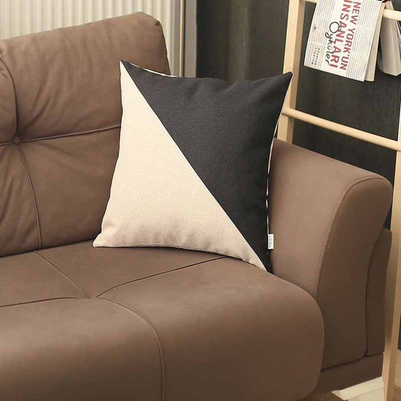Throw Pillow, Black/White