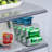 Sorbus Clear Acrylic 12 Soda and Can Organizer with Lid 1 Pc