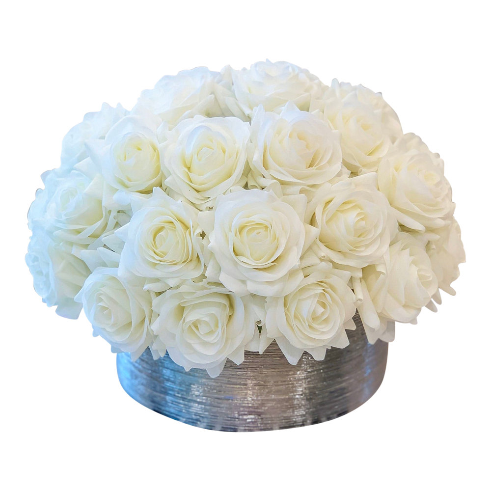 Rose Arrangement in Vase Flovery