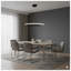Afaan 1 - Modern LED Single Ring Pendant Chandelier – Adjustable Aluminum Hola Ceiling Light-893731197-893731199