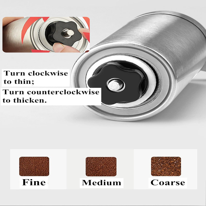 Stainless Steel Manual Coffee Grinder
