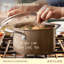 Anolon Ascend Hard Anodized Nonstick Saucepot with Lid, Induction Compatible 4 Quart