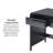Sitarski Transitional Curved Waterfall 2-Drawer Writing Desk-479345908