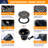 White Low Voltage Integrated LED Solid Brass Well Light Kit