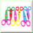 12-Piece Scrapbooking Punch and Scissors Set