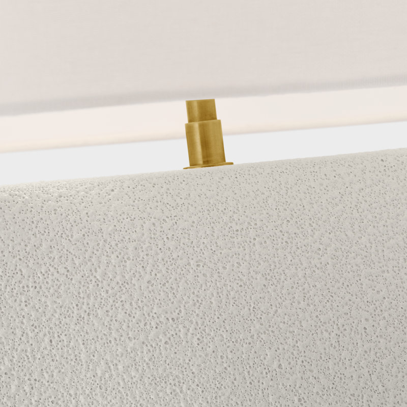 Amantani Table Lamp, Porous White